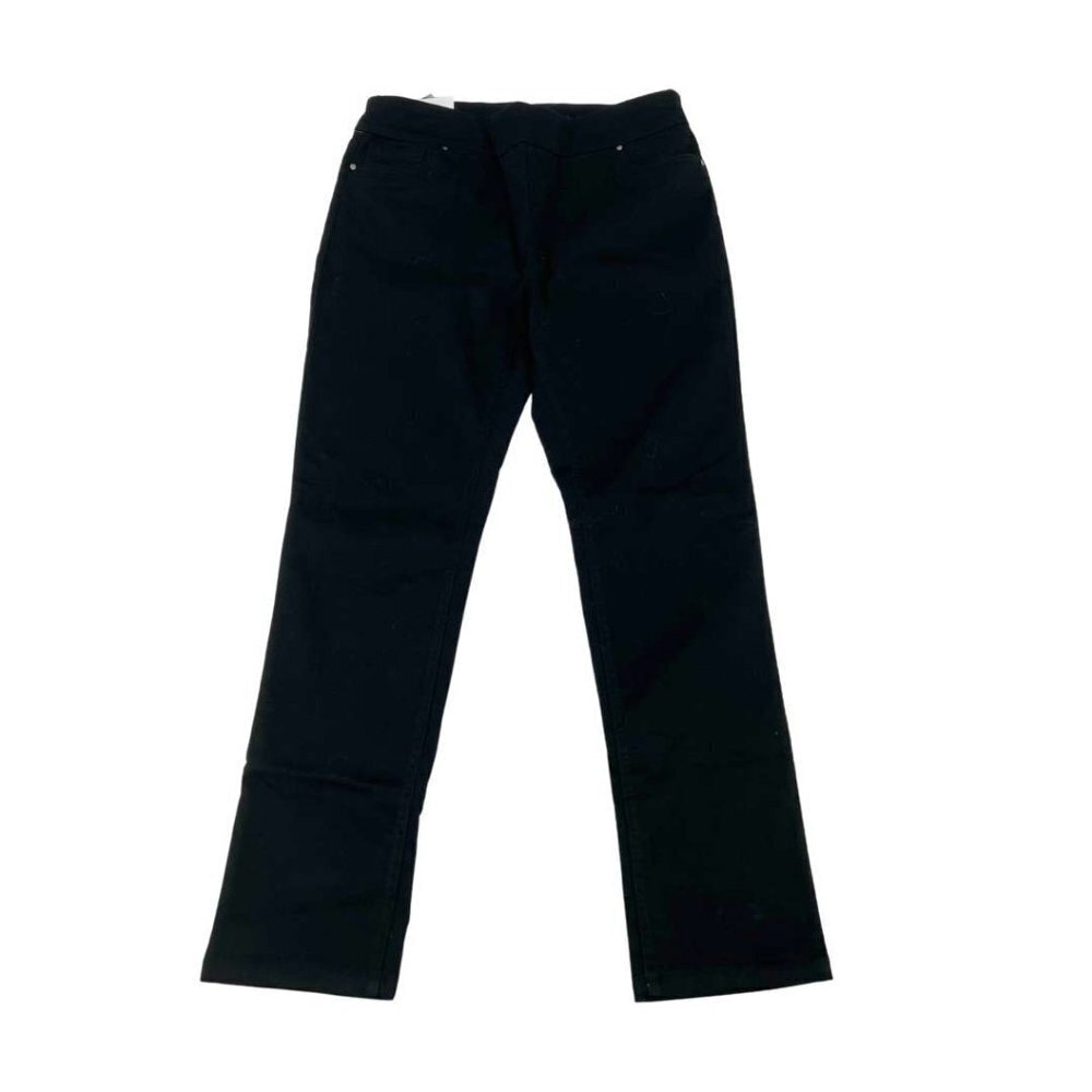 NEW UP! Pull-on Cotton Pants | Black
